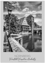 Art Prints of In focus: NUREMBERG Weinstadel, Water Tower, Hangman’s Bridge