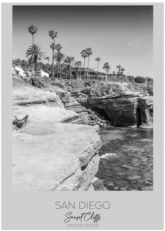 Art Prints of In focus: SAN DIEGO Sunset Cliffs