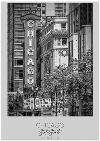 Art Prints of In focus: CHICAGO State Street