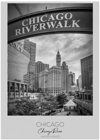 Art Prints of In focus: CHICAGO Riverwalk