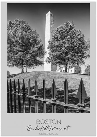 Art Prints of In focus: BOSTON Bunker Hill Monument