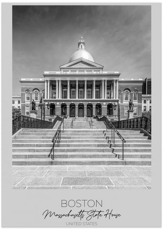 Art Prints of In focus: BOSTON Massachusetts State House