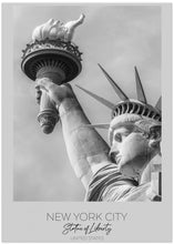 Art Prints of In focus: NEW YORK CITY Statue of Liberty in detail