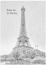 Art Prints of Take me to Paris