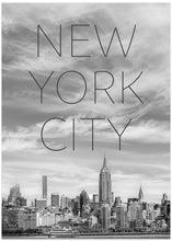 Art Prints of NYC Midtown Manhattan | Text &amp; Skyline