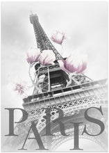 Art Prints of PARIS Magnolia Eiffel Tower