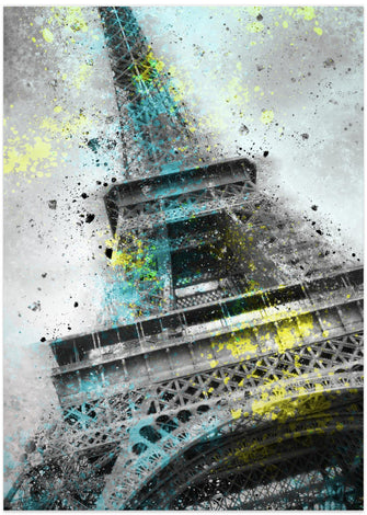 Art Prints of City Art PARIS Eiffel Tower III