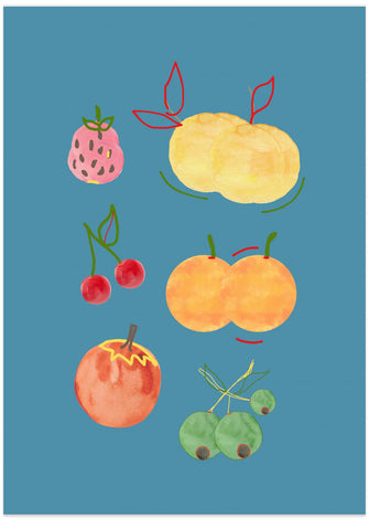 Art Prints of Fruit Fiesta 02