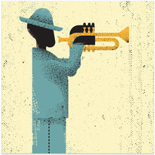 Art Prints of Jazz Musician