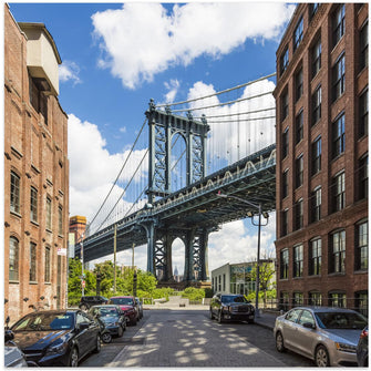 Art Prints of NEW YORK CITY Manhattan Bridge