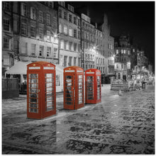 Art Prints of Evening impression of the Royal Mile in Edinburgh - Colorkey