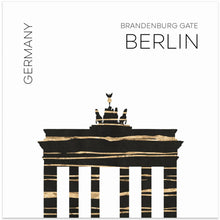 Art Prints of Urban Art BERLIN Brandenburg Gate