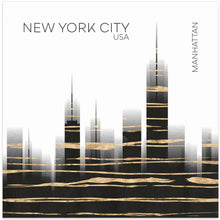 Art Prints of Urban Art NYC Skyline