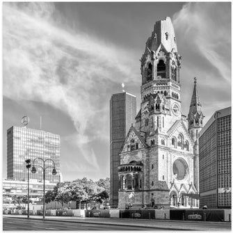 Art Prints of BERLIN Kaiser Wilhelm Memorial Church