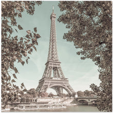 Art Prints of PARIS Eiffel Tower &amp; River Seine | urban vintage style